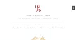 Desktop Screenshot of gaitejoyeria.com